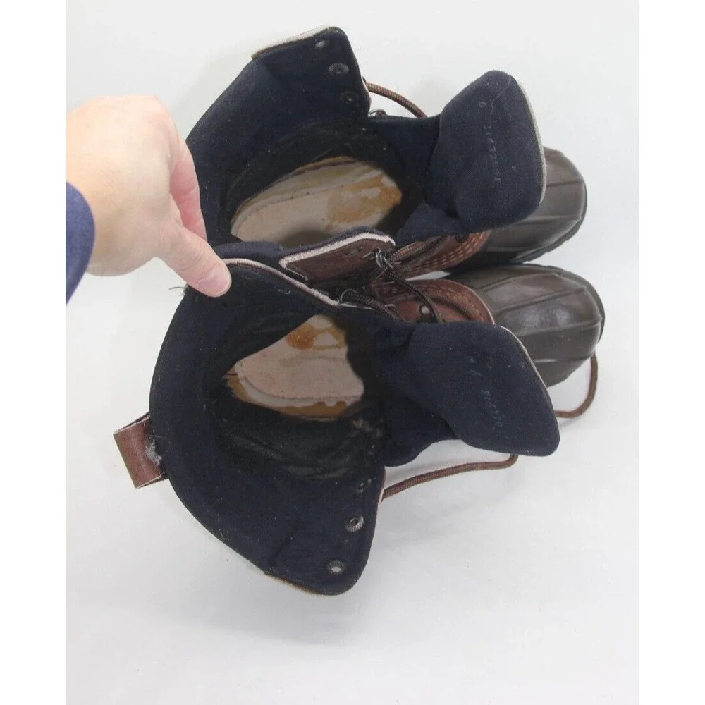 LL Bean Maine Hunting Shoe Boots Women's 6 Brown Goretex Gorpcore Granolagirl